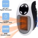 هیتر برقی پریزی مدل Portable Heater با پرتاب باد عالی