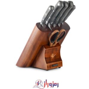سرویس چاقو آشپزخانه لایف اسمایل مدل NSEL 8