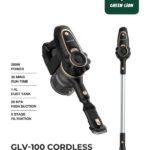 جاروبرقی گرین لاین مدل GLV-100 CORDLESS