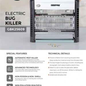پشه کش جیپاس مدل GBK25609 اصل