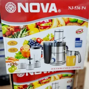 آبمیوه گیر تک کاره نوا مدل NJ_537 HP