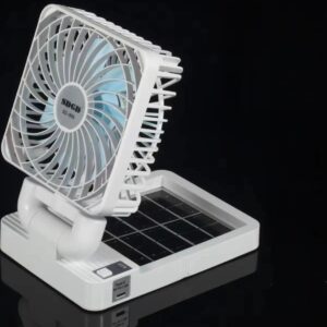 پنکه سولار شارژی مدل Solar charging 666