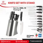 سرویس چاقو 10 پارچه لایف اسمایل کد NSEL-10