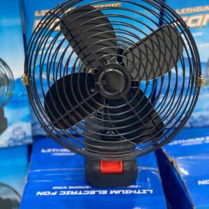پنکه شارژی ۴۸ ولت توری فلزی مدل FAN LITHIUM 3PIN