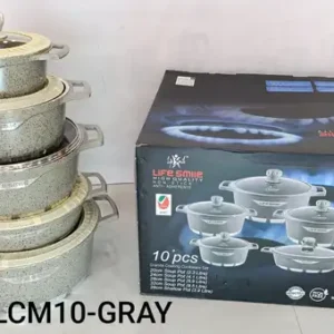 سرویس قابلمه ده پارچ لایف اسمایل مدل FLCM10