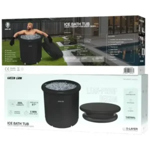 وان اب یخ گرین 069362 Green Lion Ice Bath Tub – Black