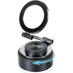 هولدر مکشی برقی مگسیف پرودو(PD-HSM10)Porodo Vacuseal MagSafe Magnetic Mount - Black