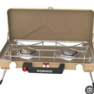 اجاق گاز کمپینگ پرودو مدل Porodo Lifestyle Dual Burner Foldable Camping Stove