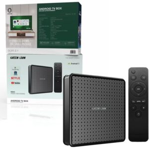 اندروید باکس 4K گرین لاین Green Lion Android TV Box 4K with Remote Control