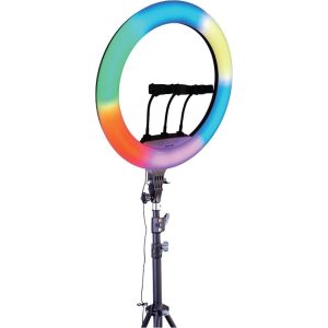 رینگ لایت گرین لاین مدل Green Lion RGB RING LIGHT 22
