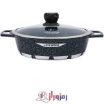 ماهیتابه گرانیتی لایف اسمایل مدل FLCMSHR32 سایز ۳۲ دو عددی