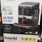 سرخ کن بدون روغن سه طبقه ساچی NL-AF 4797 D (۱۲ لیتری با سینی پیتزا ۱۰ اینچ) – Saachi Triple Stack Air