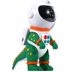 چراغ خواب پروژکتوری کهکشانی گرین لاین Green Lion Astronaut Night Light Projector