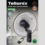 پنکه دیواری ریموت دار دیجیتال 16 اینچی تلیونیکس مدل TWF2203