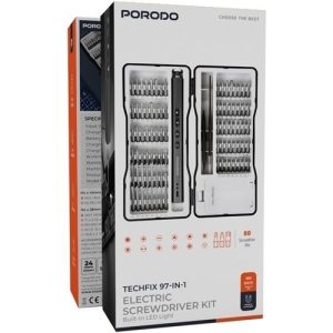پیچ گوشتی شارژی پرودو مدل PDGTE970BK با ۹۷ سری