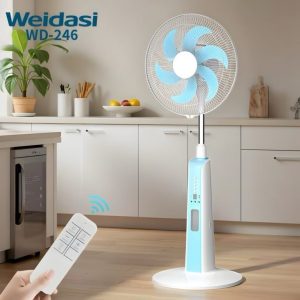 پنکه شارژی خورشیدی ویداسی مدل WEIDASI WD-246S